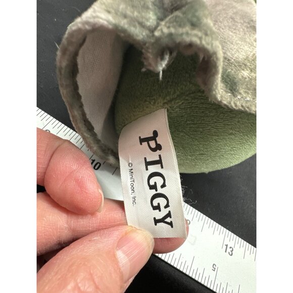 Roblox Mintoon Piggy Plush Toy 6" Green & Yellow Zombie Polyester Stuffed Animal - Picture 3 of 5